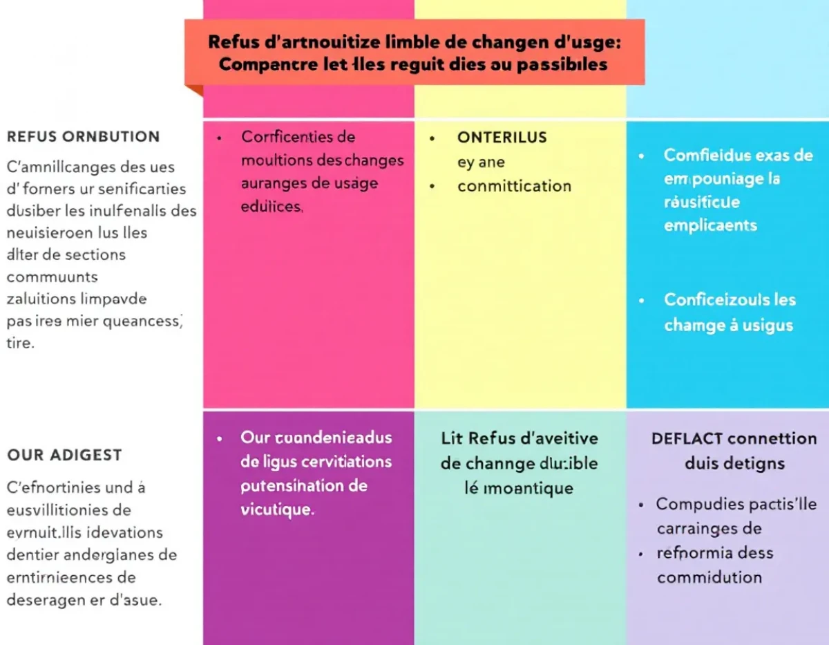 Refus d'autorisation de changement d'usage : Comprendre les enjeux et les recours possibles