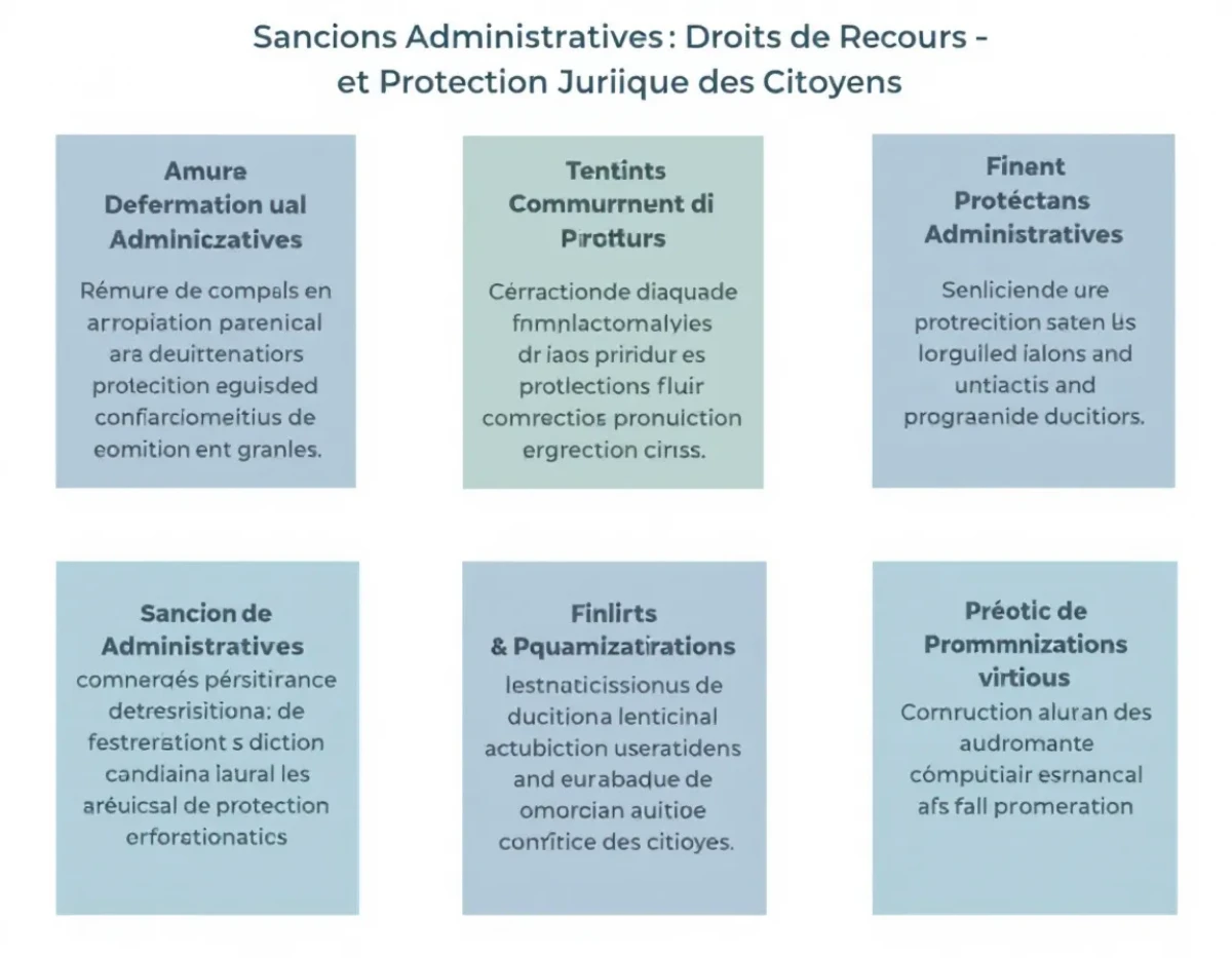 Sanctions Administratives : Droits de Recours et Protection Juridique des Citoyens